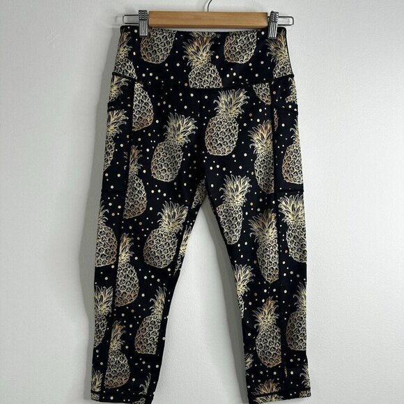 Constantly Varied Gear Small PINEAPPLE Legging Squat Approved Pockets Athletic - Picture 1 of 9